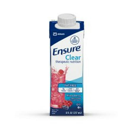 Supplement Shake Mix - Oral Supplement Ensure® Mixed Berry Flavor 8 oz. Carton Ready to Use