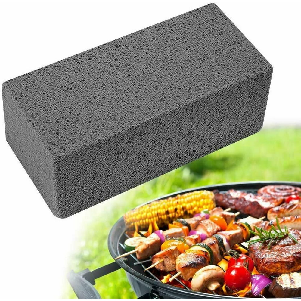 PandaSpa SMALL Black Scrubbing Grill Brick Block Pumice BBQ Cleaning