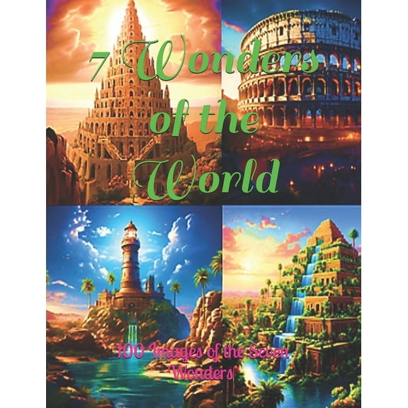 7 Wonders of the World: Coloring Book, (Paperback)