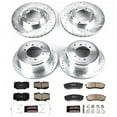 thumbnail image 3 of PowerStop Front and Rear Z23 Evolution Sport Carbon-Fiber Ceramic Brake Pad and Drilled & Slotted Rotor Kit Fits: LEXUS TOYOTA Select Models K1155, 3 of 10