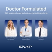 Snap Supplements Men's Daily Multivitamin with Vitamins and Minerals, 60 Capsules, Adult Dietary Supplement, Convenient Daily Capsule Formula, Designed for daily nutrition and energy support