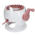 thumbnail image 3 of Kids Knitting Machine, Row Counter Knitting Machine Toy 2 Thread Ball Hand Operated  For Home Use For Scarves, 3 of 8