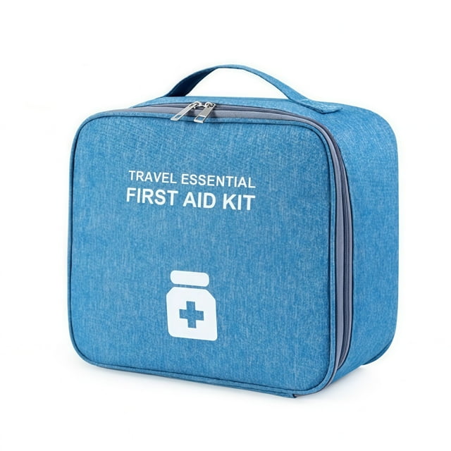 Grand Sac à Outils Portable en Tissu Durable avec Poignée pour Urgence Voyage Maison Camping Randonnée Rangement