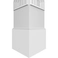 thumbnail image 5 of Ekena Millwork 10"W x 9'H Craftsman Classic Square Non-Tapered Atlas Fretwork Column w/ Standard Capital & Standard Base, 5 of 8
