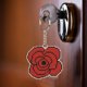 thumbnail image 4 of Cuadros Decorativos Kit de costura DIY cuentas con estampado de flores rosas llavero Likrtyny de punto de cruz sello regalo artesanal, 4 of 9