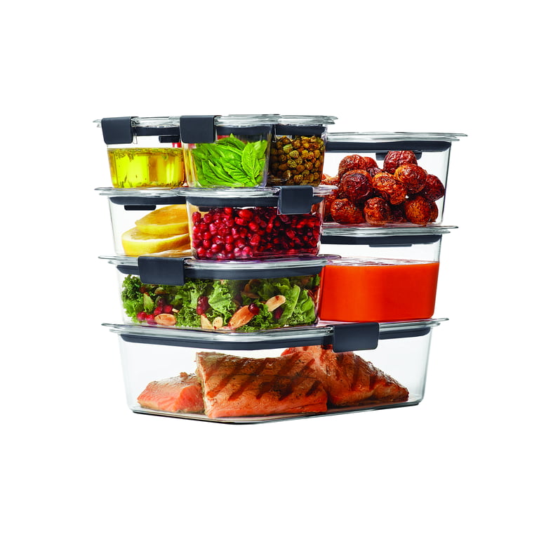 The Rubbermaid Brilliance Food Storage Container 44-Piece Set Is