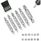 thumbnail image 1 of Juego de extractores de tornillos, 6 piezas, diferentes modelos de extractores de tornillos, extractor de tornillos antióxido recubierto de titanio Hss 4341 Material de acero de alta velocidad Scr Feliz Sencillez, 1 of 5