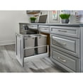 thumbnail image 6 of Rev-A-Shelf Double Pullout Kitchen Trash Can 35 qt. Rev-A-Motion, 5149-18DM-217, 6 of 13