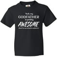 thumbnail image 3 of Inktastic Yeah My Godfather is Pretty Awesome Youth T-Shirt, 3 of 5