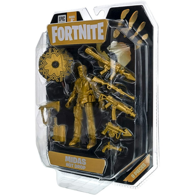Fortnite Midas Action Figure [Hot Drop] - Walmart.com