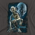 thumbnail image 2 of Lord of The Rings Smeagol Women's T Shirt, Charcoal, 2X-Large, 2 of 6