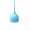 Blue, variant on Happy Face Chime, Colorful Door Hanging with Gentle Sound and Metal Bell, Home Garden Party Festival Window Mantel Desk Table Shelf Room Counter Decor for Outdoor, Indoor, Party, Home