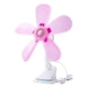 thumbnail image 4 of Ventilador de sobremesa con clip, moderno, eléctrico, silencioso, mini ventilador de escritorio personal Rosa, 4 of 9