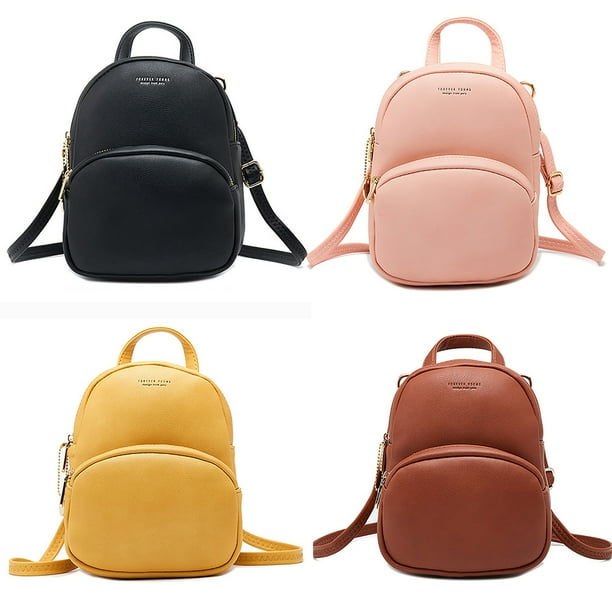 Brown leather mini backpack purse 2025 Brown leather mini backpack purse 2025