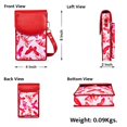 thumbnail image 3 of Sishka Hand Crafted Nylon & Leather Crossbody Sling Wallet – Women’s Phone Purse, Compact Shoulder Bag with Adjustable Strap, 3 of 8