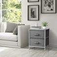 thumbnail image 6 of Sorbus 2-Drawer Nightstand Side Table: Cozy Bedside Storage & Functional Accent Piece (Set of 2), 6 of 8