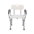 thumbnail image 1 of Height Adjustable Height Elderly Bath Tub Shower Chair Bench Stool  Non-slip, 1 of 7