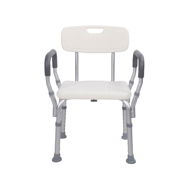 Height Adjustable Height Elderly Bath Tub Shower Chair Bench Stool Non-slip