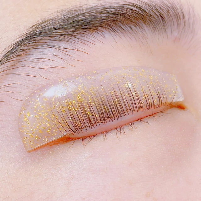Lash Lift Shields Liber Beauty Korean de 1 mm de grosor (dorado)