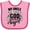 Pink and Fuchsia, variant on Inktastic My Uncle Was So Amazing God Made Him an Angel Boys or Girls Baby Bib