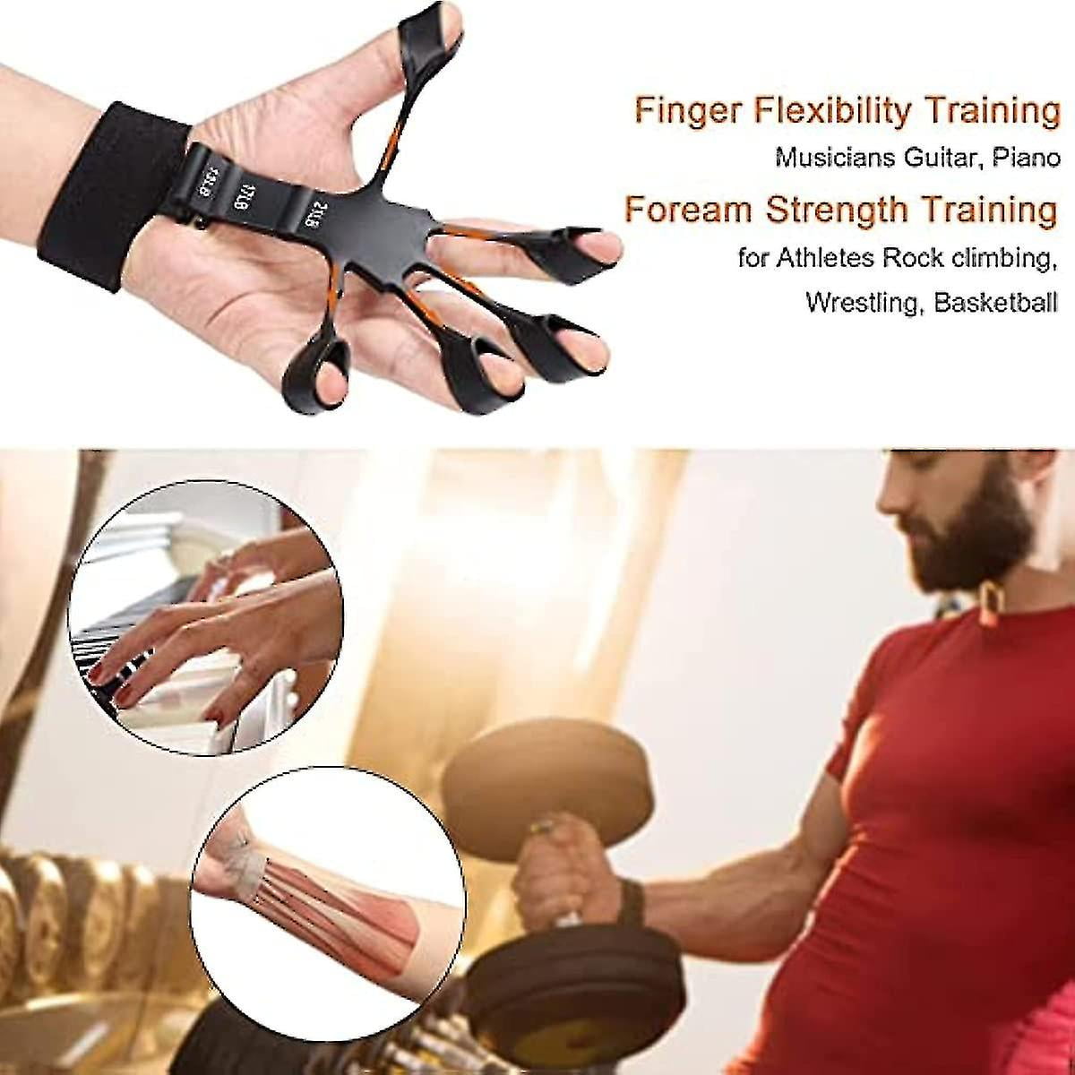Finger Strengthening Finger Exerciser, Resistant Level Finger