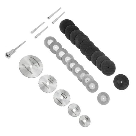 

Agatige Cutting Blade Disc Diam-ond Cutting Disc 30pcs HSS Diam-ond Circular Saw Blades Cutting Discs And Mandrels For RotatingTools