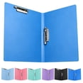 A4 Letter Size File Folder With Dual Metal Clip, Dienrx Color Paper ...