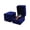 Sapphire, variant on Travel Cases with Luxury Velvet Interior Watch Box Jewelry Display Container
