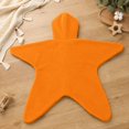 thumbnail image 7 of GiLiling Baby Cow Starfish Hooded Onesie for Boys Girls, Fleece Swaddle Jumpsuit, Infant Outfit Newborn Halloween Photo Prop Sleep Sack, 7 of 7