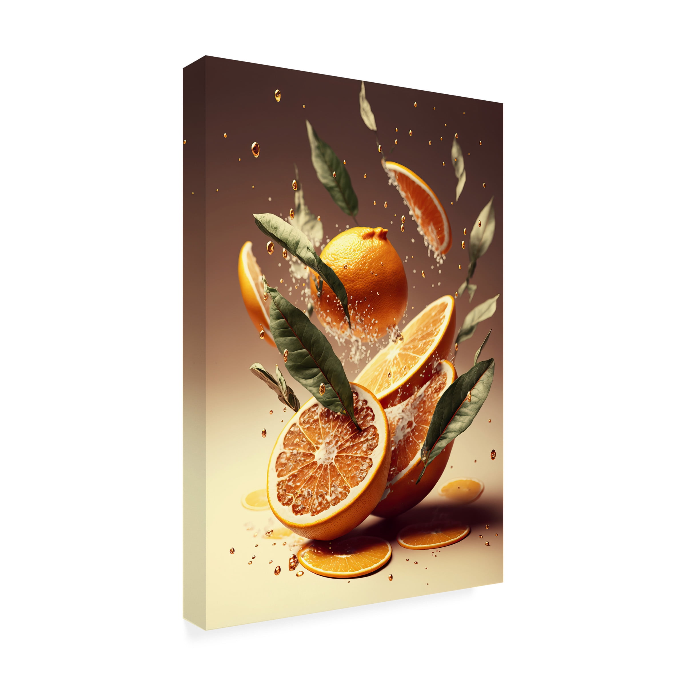 Treechild 'Fresh Oranges' Canvas Art