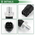 thumbnail image 4 of Sensor de interruptor de presión de A/C Unique Bargains para AUDI A6 2000-2006 No.4B0260401D/8D0959482A Plástico Metal 1 Pcs, 4 of 6