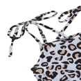 thumbnail image 2 of Maillot de Bain pour Tout-Petites Fille Léopard à Bretelles Sans Manches, 2 of 6
