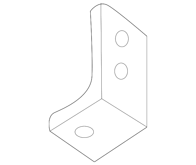 Genuine OE Nissan Headlamp Bracket - 26042-EA000