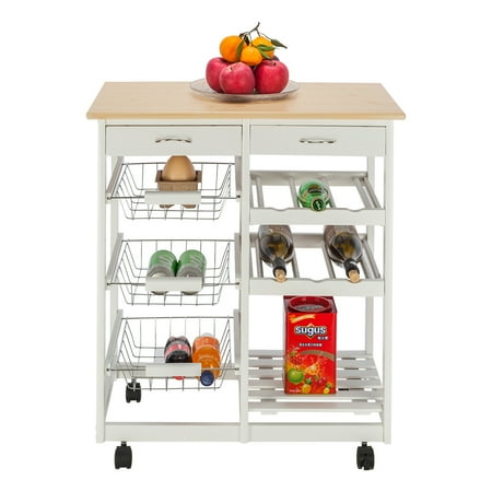 Kitchen Rolling Microwave Cart On Wheels Kitchen Islands With
