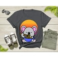 thumbnail image 5 of Cute Koala Mascot Eating Japanese Ramen Noodle Retro Sunset T-Shirt Koala Lover Gift T Shirt for Men Women Kids Boys Girls Graphic Tshirt, 5 of 8