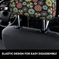 thumbnail image 4 of Kdxio Daisies Flowers Pattern Print 2 Piece Car Head Rest Covers Set Auto Front/Rear Seats Headrest Cover Universal Fit Most Cars,Sedan, SUV, 4 of 9