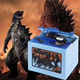 thumbnail image 2 of Caja De Monedas De Robo Electrónico Hucha, Juguete De Banco De Dinosaurio Monstruo, Banco De Dinero En Movimiento Musical Regalo De Anime para Niños Niñas Niños, 2 of 5