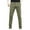 Army Green, variant on asjyhkr Plus Size Mens Cargo Pants Drawstring Elastic Waist Stretch Outdoor Work Vacation Pants with Pockets,Xs-5XL