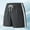 Gray, variant on Mingw Mens Shorts Men's 2025 Summer Lightweight and Breathable Shorts Moisture Wicking with Pockets