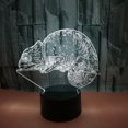 thumbnail image 2 of OUNONA Kawaii Desk Lamp 3D Night Light Acrylic Lighting for General Users 1Set, 2 of 8