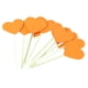thumbnail image 1 of Yuarrent 30pcs Corazón de Patrón Recoger Adhesivo Fieltro Palillos Cóctel Sandwich Decoración del hogar Papel y amarillo claro Yuarrent JJ17337-10, 1 of 6