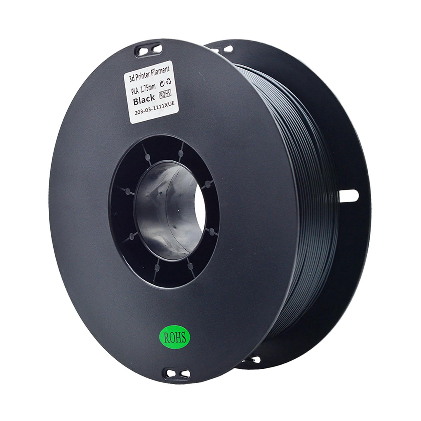 Wzmzjy 1.75mm Pla Filament Accessories Environmentally Friendly 3D Printer Filament Black