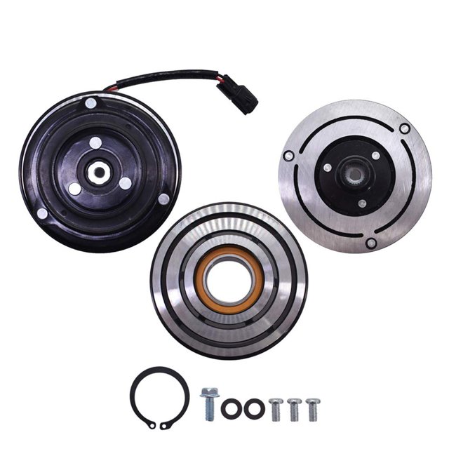 WFLNHB AC A/C Compressor Clutch Coil Assembly Kit Replacement for Nissan Maxima 2009 2010 2011 2012 2013 2014 3.5 Liter Engine