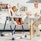 Babyjoy Chaise Haute Pliable avec 4 Roues Verrouillables Coloré – image 2 sur 10