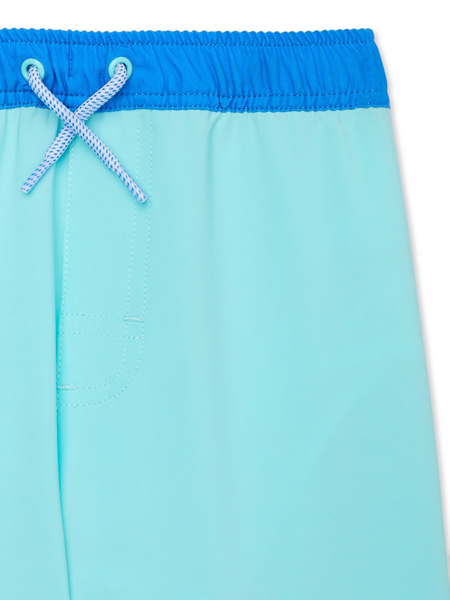 Wonder Nation Toddler Boy Rashguard and Board Shorts Swim Set with UV Protection, Sizes 12M-5T