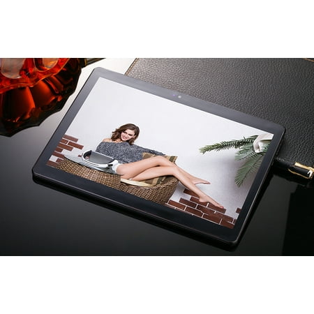 10.1'' IPS High-definition Screen Tablet PC Android Quad Core 4+64GB HD WIFI 3G Phablet black US