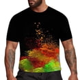 thumbnail image 4 of Ketyyh-chn99 Men T Shirts Relaxed Fit Men's T Shirt Short Sleeve Crewneck Tee Top Tshirts Regular Green,S, 4 of 4