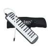 32 Piano Keys Melodica Musical Education Instrument for Beginner Kids Children Gift with Carrying Bag Black