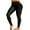 Black-Scalloped Wasitband, variant on Sociala Women's Swim Pants With Pockets UPF 50+ Long Surfing Swim Legging