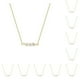 thumbnail image 2 of Jumpingount Pearl Necklace Baroque Stylish Adjustable Aesthetic Accessories Decor Chokers Universal Jewelry Fashion Wedding for Women Oro 10piezas Jumpingount CBP501399, 2 of 4